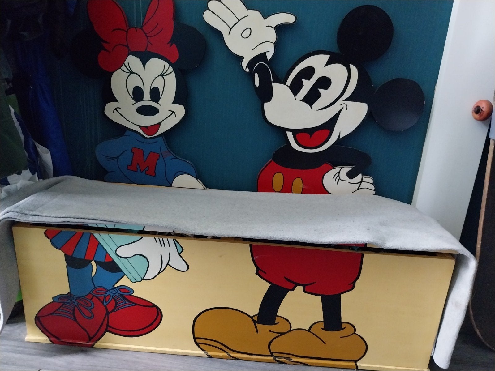 Disney Mickey & Minnie Mouse Houten Opbergbankje, Ophalen, Overige typen