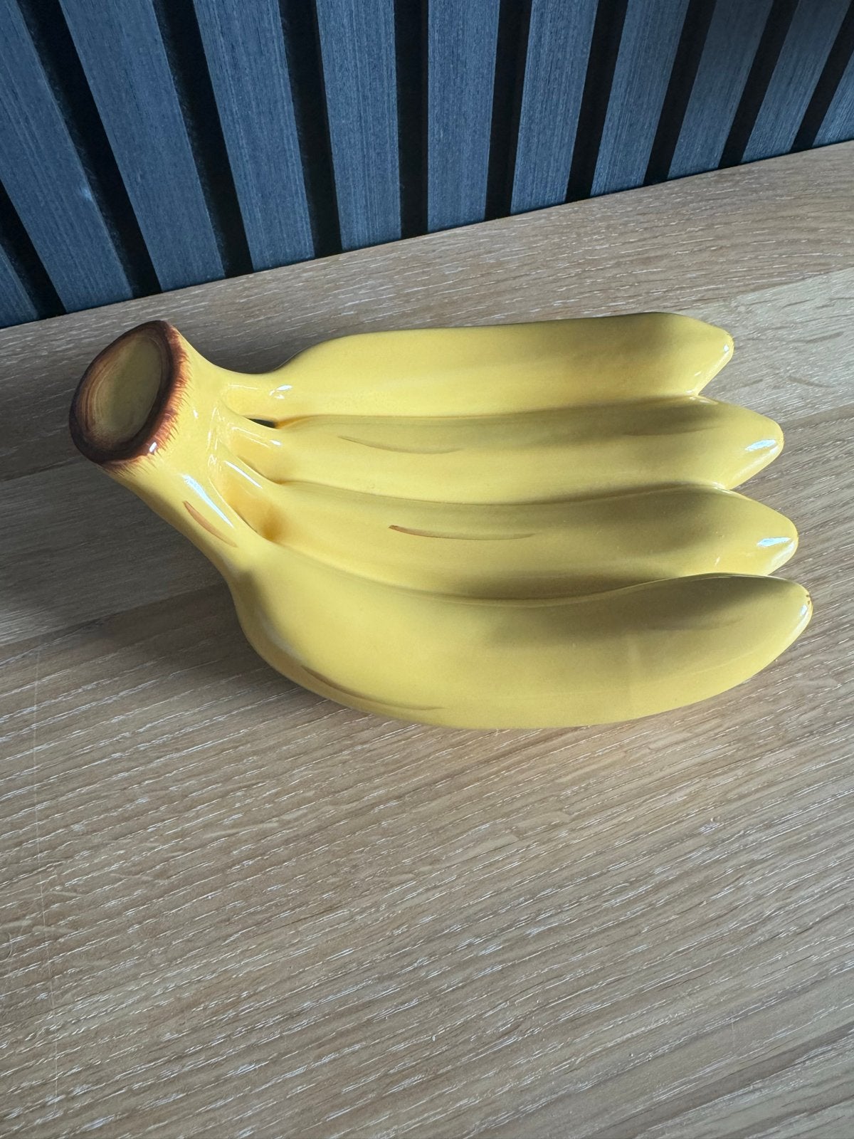 IKEA Kuperad bananenschaal - Zo goed als nieuw, Porselein of Keramiek, Schaal, Ophalen of Verzenden, Zo goed als nieuw