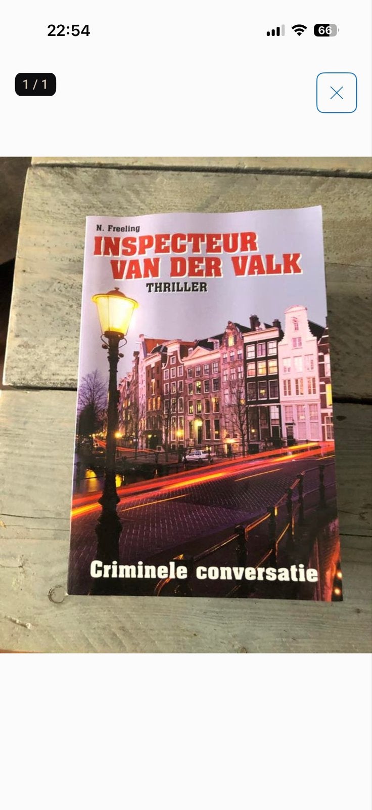 Inspecteur Van der Valk - Criminelen conversatie - N. Freeli, Ophalen, Gelezen, Nederland