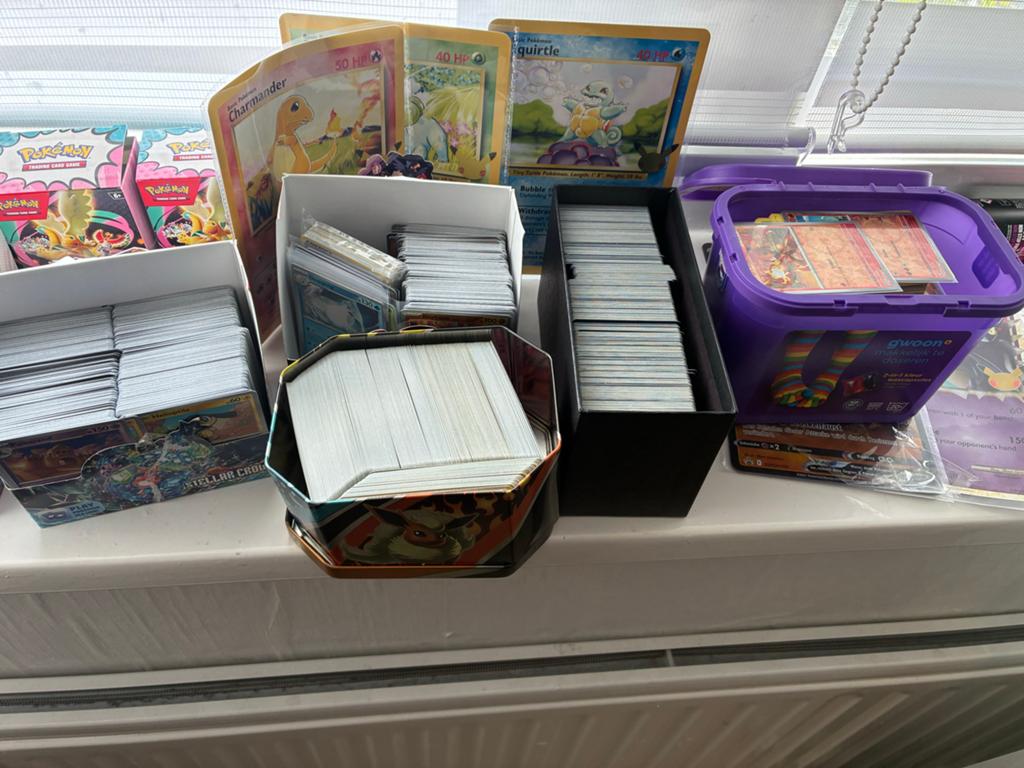 Grote Pokémon kaarten bulk inclusief holo's, Ophalen of Verzenden, Zo goed als nieuw