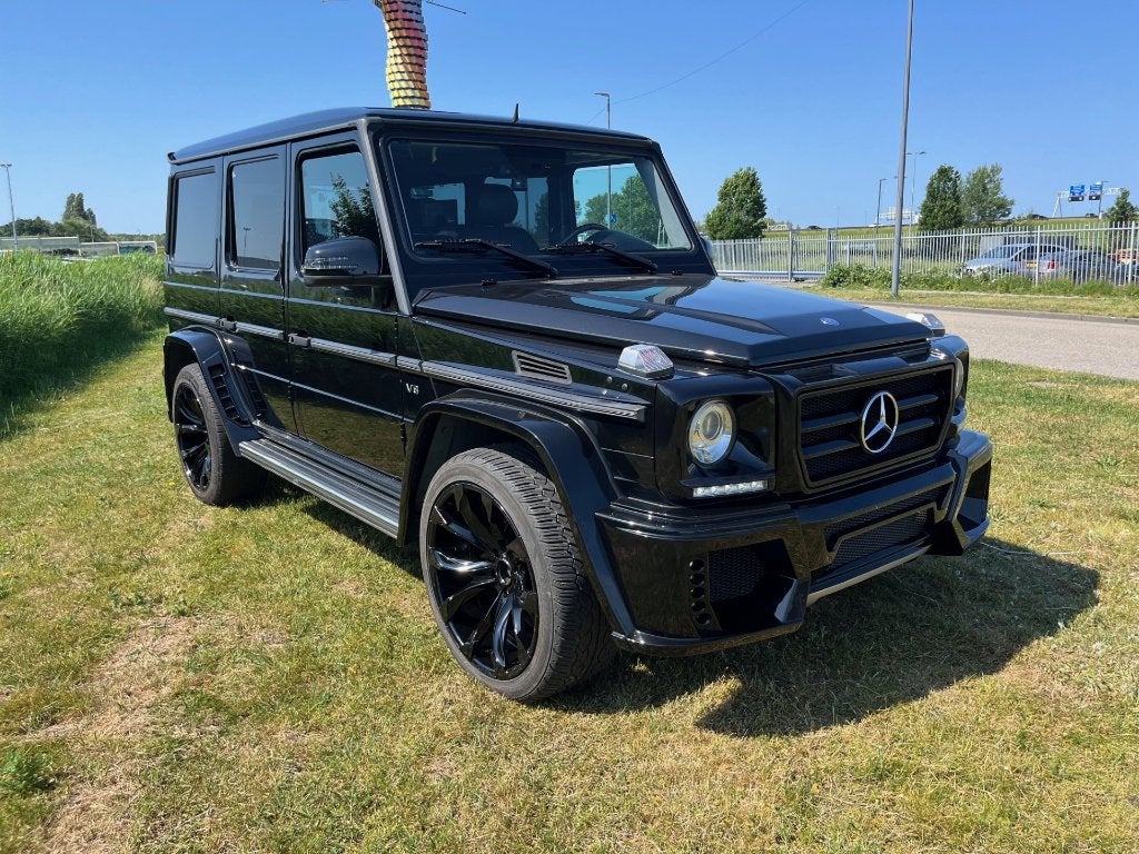 Mercedes G-klasse G550 Wald Black Bison! btw auto, Auto's, Automaat, 5461 cc, G-Klasse, Zwart