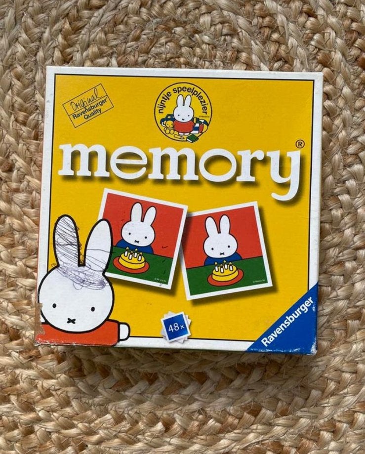 Nijntje memory Ravensburger, Ophalen of Verzenden, Gebruikt, Puzzelen