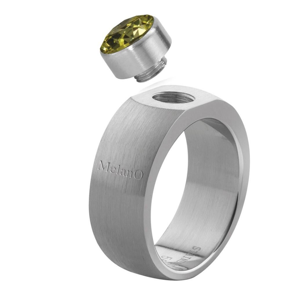 Ring van Melano Sturdy 8mm staal maat 56, Sieraden, Tassen en Uiterlijk, Ringen, IJzer of Staal, Nieuw, Ophalen of Verzenden, 17 tot 18