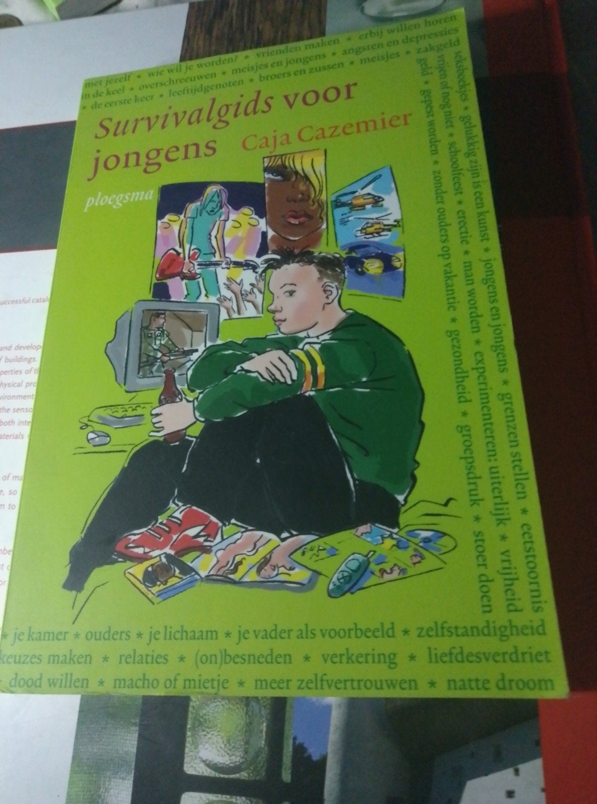 Caja Cazemier - Survivalgids voor jongens, Ophalen of Verzenden, Nieuw, Caja Cazemier