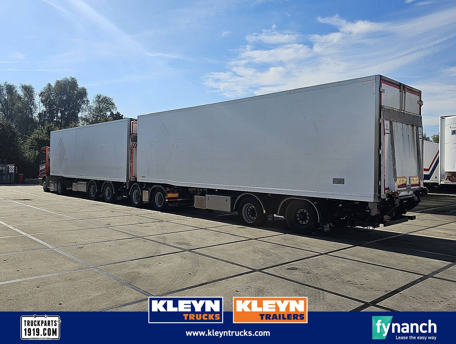 D-TEC CTD-35-02B complete lzv combi, Overige kleuren, Origineel Nederlands, Bedrijf, Aanhangers en Opleggers