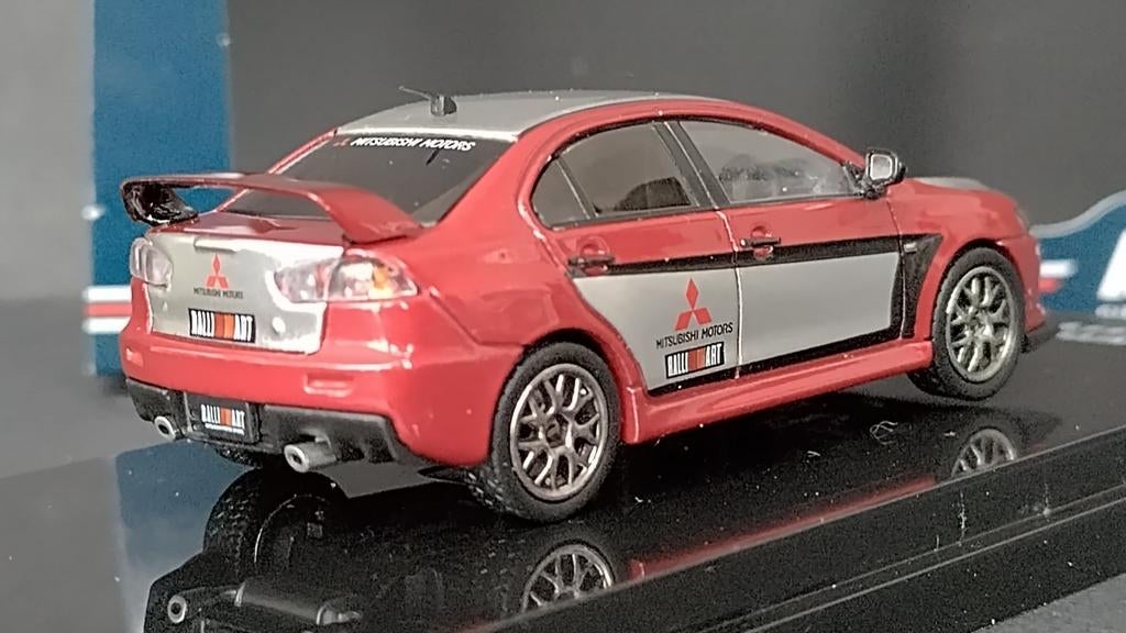Mitsubishi Lancer Evo X 1:64 Hobby Japan Pol, Auto, ., Hobby Japan, Ophalen of Verzenden