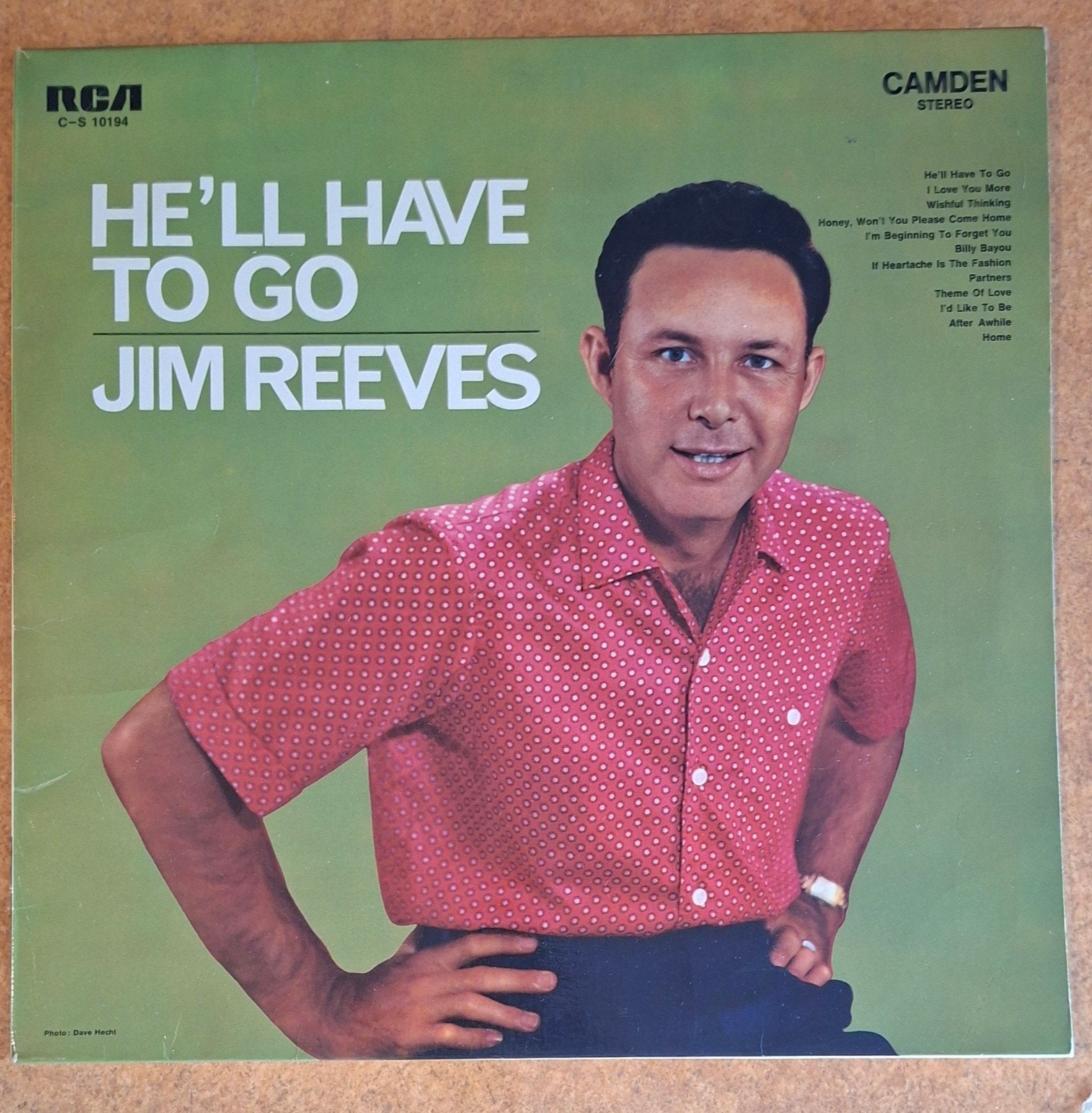 Jim Reeves - He'll Have To Go (LP, Pop, Country), LP, Gebruikt, Pop, Ophalen of Verzenden