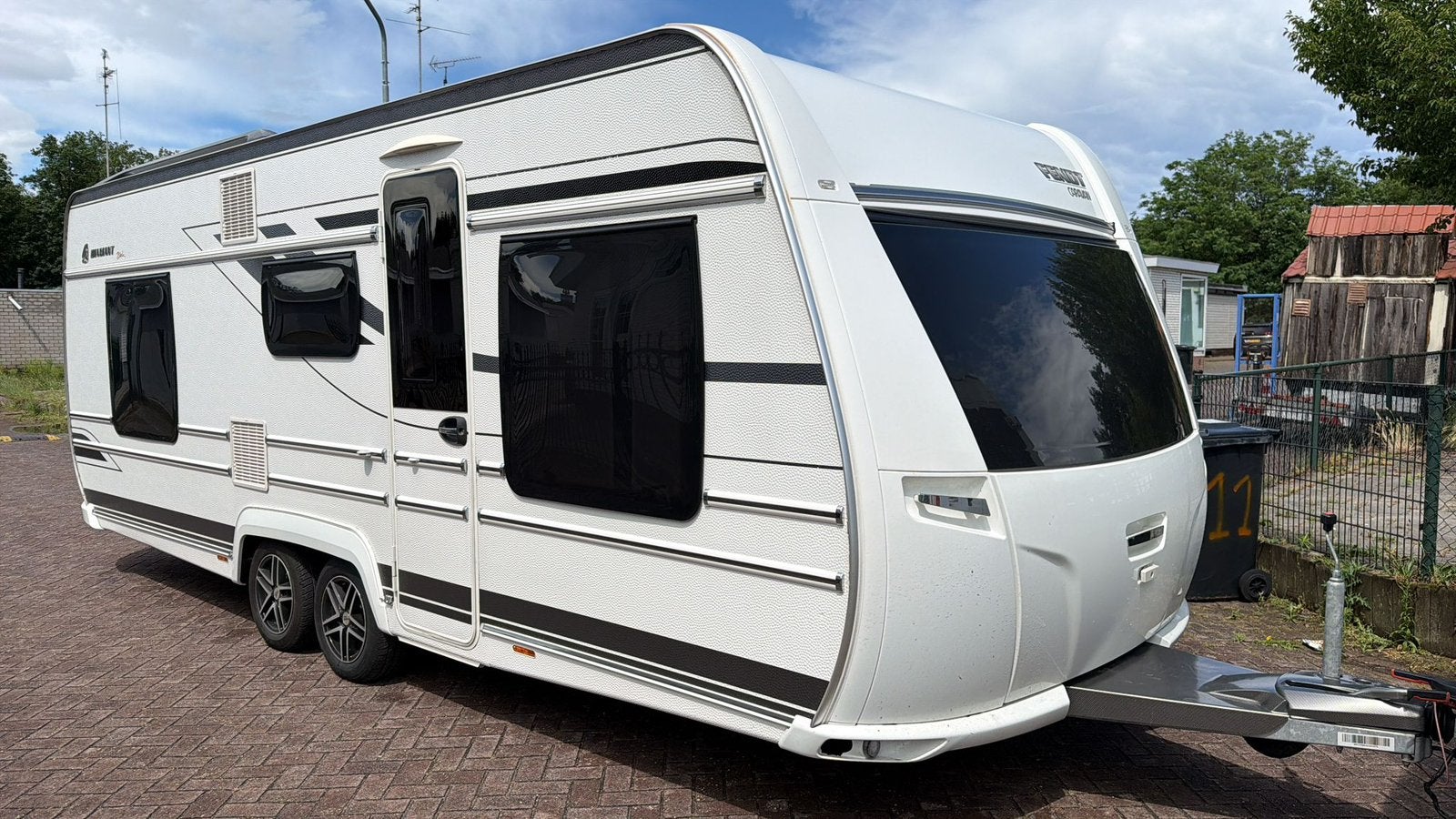 Fendt diamant 590 2019, Caravans en Kamperen, Rondzit, Airco, Particulier, Fendt