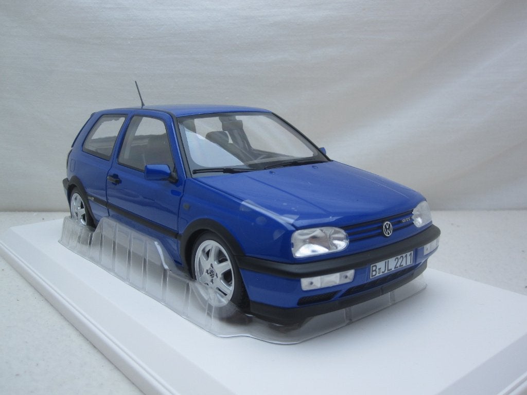 VW Golf Mk3 GTi 1994 Color Concept Jazz Blue 1:18 Norev, Ophalen of Verzenden, Nieuw, Auto, Norev