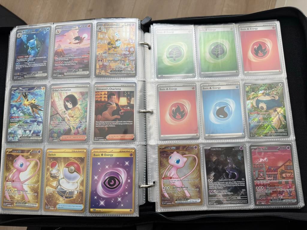 Masterset 151 (Engels) Pokémon compleet, Ophalen, Zo goed als nieuw, Meerdere kaarten
