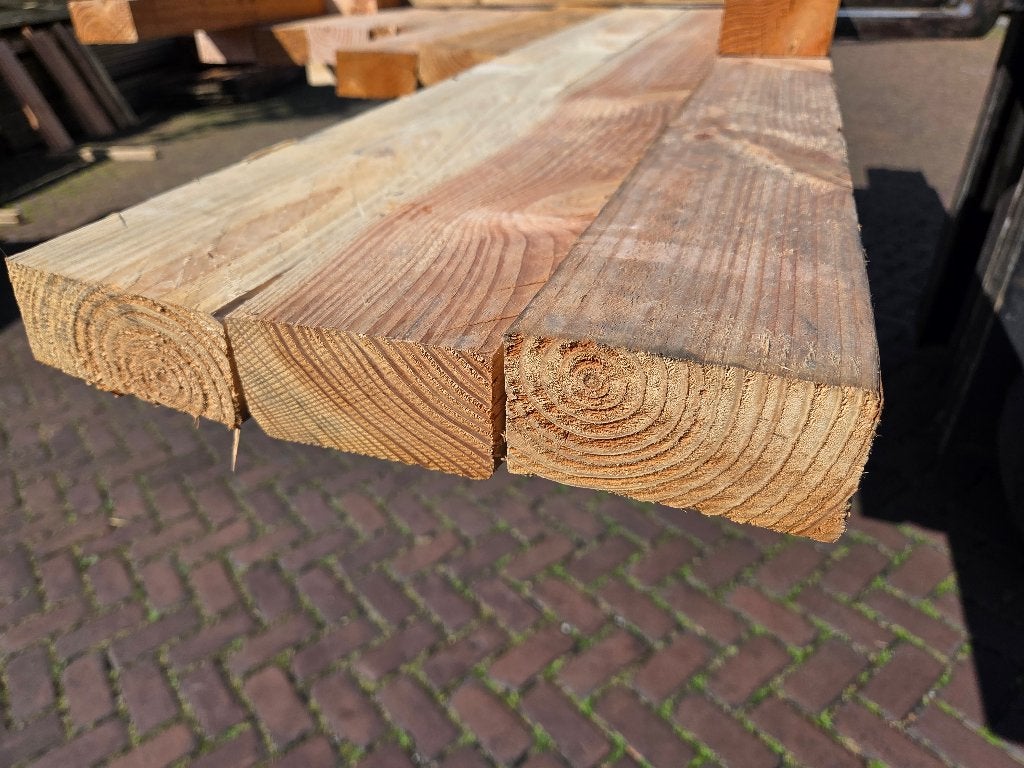 Douglas balken – fijnbezaagd 5.0x10.0 cm - nr: TB29, Ophalen, Nieuw, 180 tot 250 cm, Balken