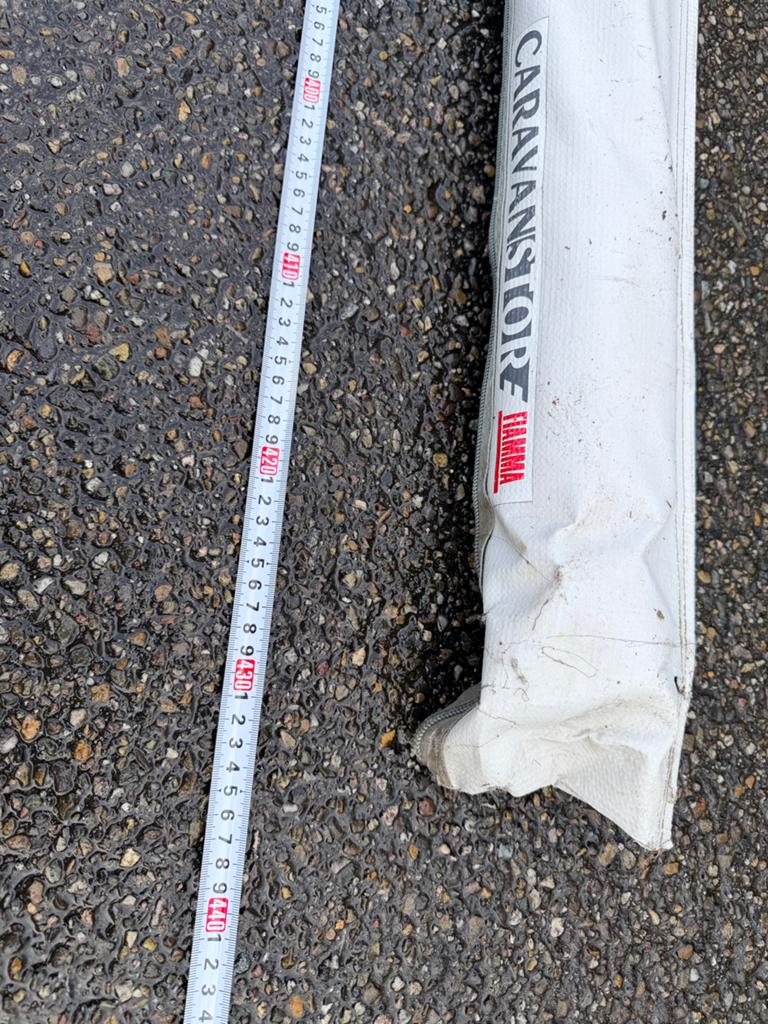 Fiamma Caravanstore Luifel - 4.10 meter - Gebruikt, Ophalen, Gebruikt