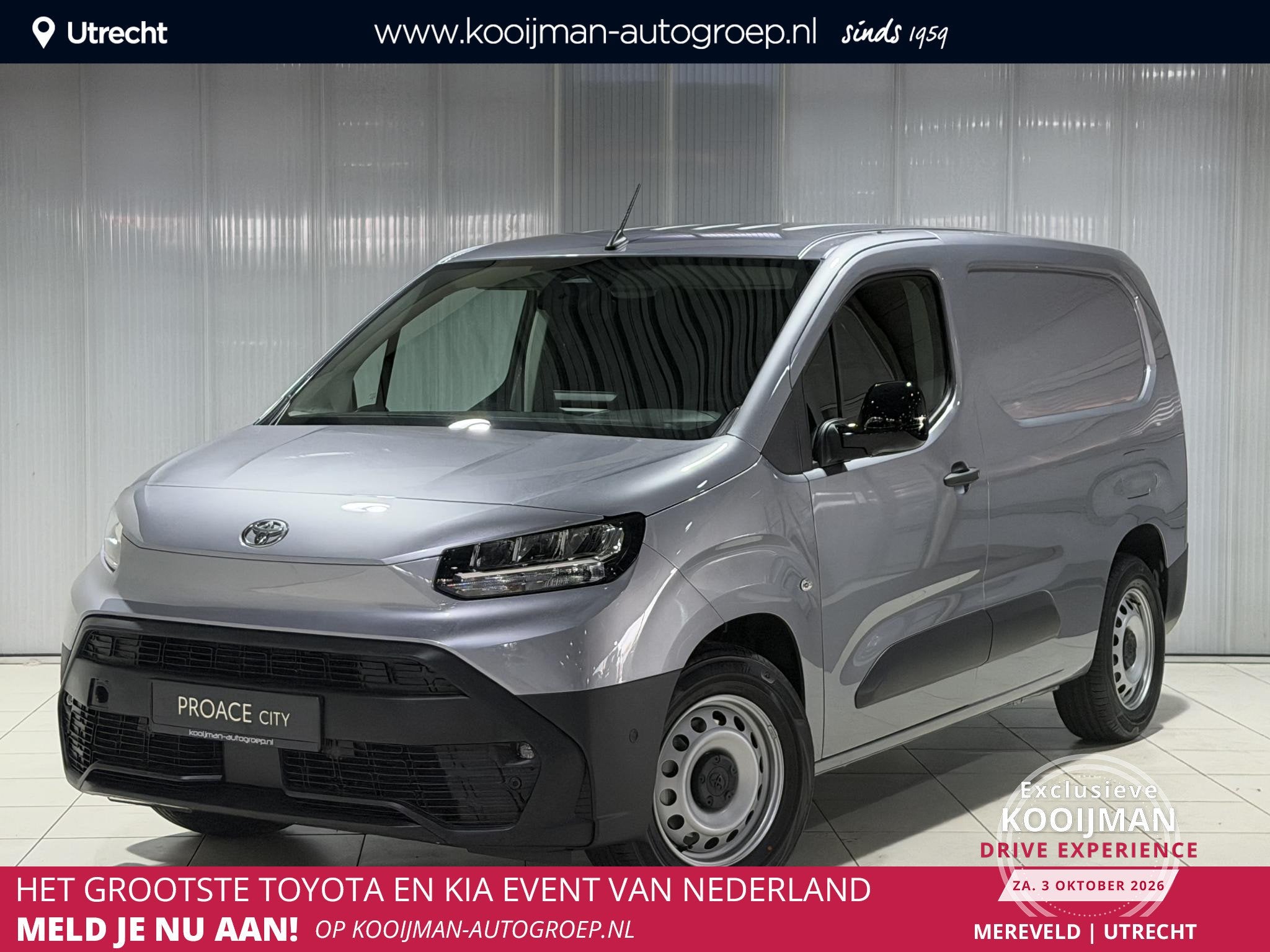 Toyota PROACE CITY Electric 50 KWH 10th Anniversary Uit voor