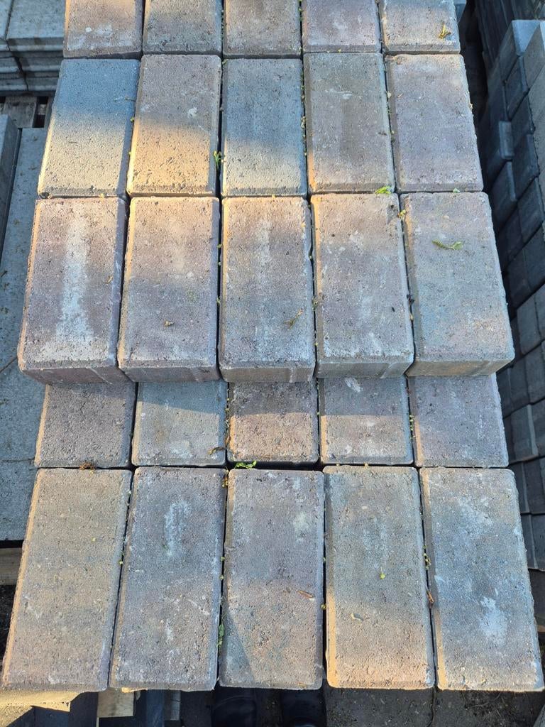 Oud Bussum facet klinkers 10,5 x 21 cm — ca 5 m², Tuin en Terras, Ophalen, Klinkers, Nieuw, Minder dan 5 m²