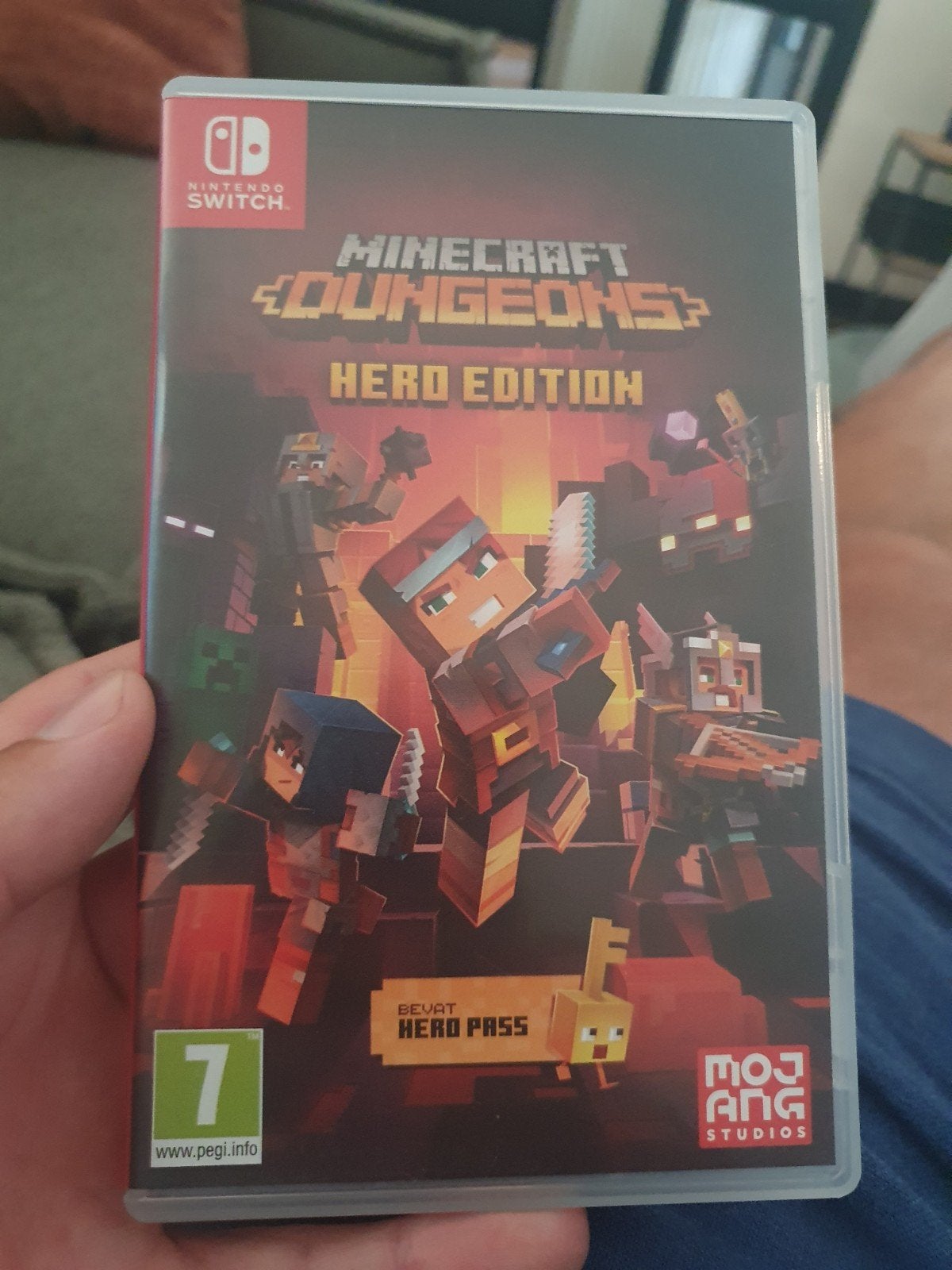 Minecraft Dungeons - Hero Edition voor Nintendo Switch, Avontuur en Actie, 1 speler, Ophalen of Verzenden, Zo goed als nieuw