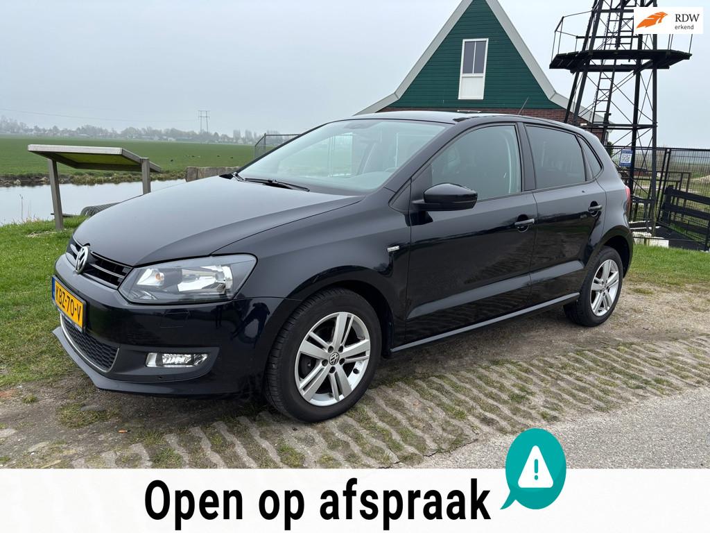 Volkswagen POLO 1.2-12V LIFE/HIGHLINE Nieuwe APK, Auto's, Voorwielaandrijving, Euro 5, Gebruikt, Zwart