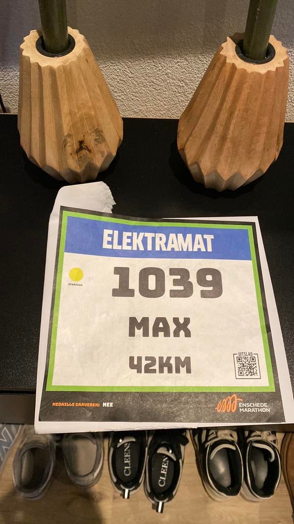 Hele Marathon Enschede kaartje, Eén persoon