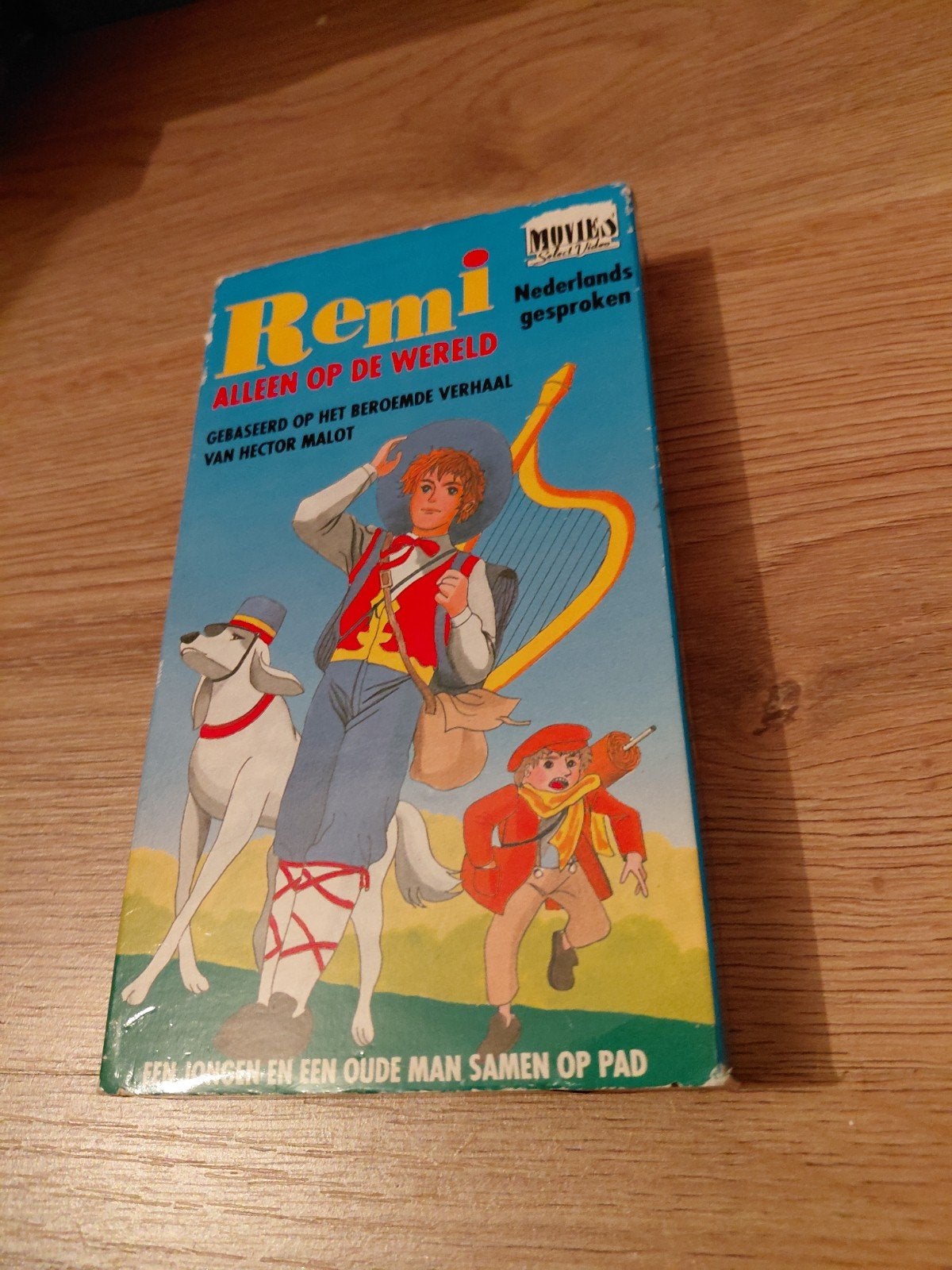 Remi alleen op de wereld videoband. kartonnen hoes., Ophalen of Verzenden, Gebruikt, Tekenfilm, VHS