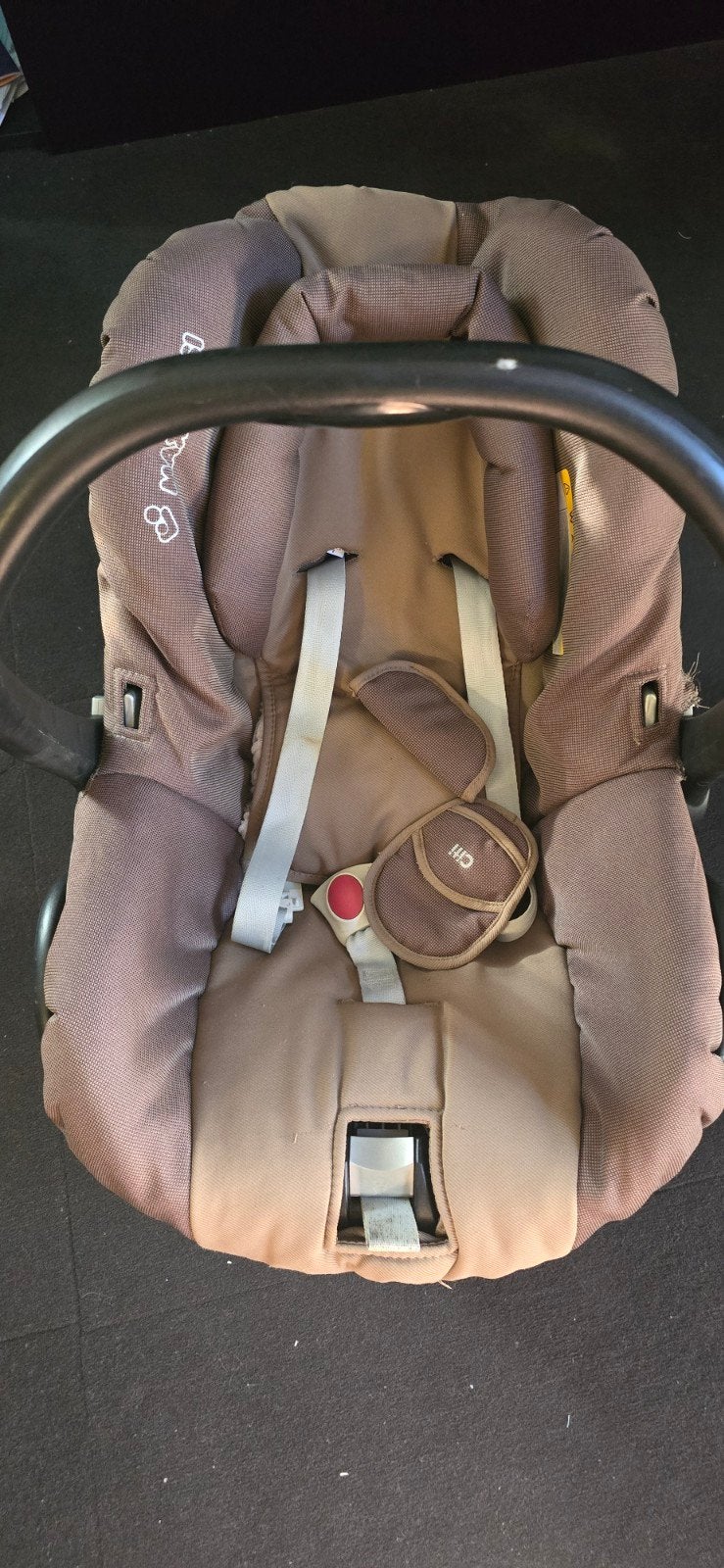 Maxi-Cosi autostoeltje - bruin/beige, Ophalen, 0 t/m 13 kg, Maxi-Cosi, Gebruikt