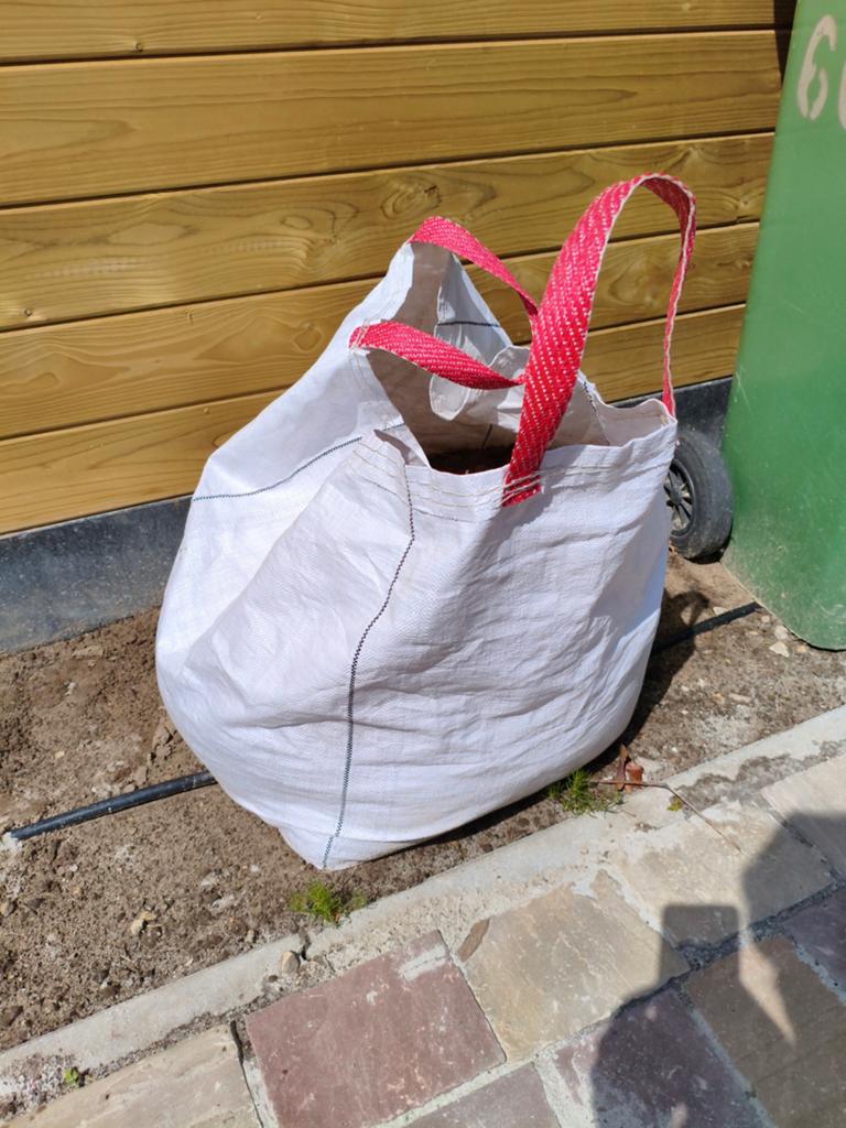 Big bag met teelaarde (gratis), Ophalen, Gebruikt, Ophoogzand