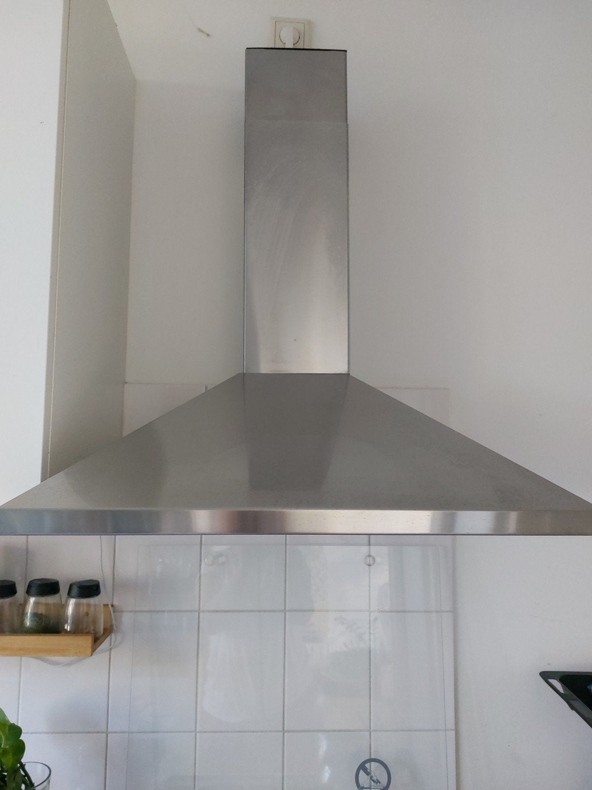 IKEA RYTMISK afzuigkap wand 60 cm met koolstoffilter, Ophalen, Wandschouwkap, Zo goed als nieuw, Vrijstaand