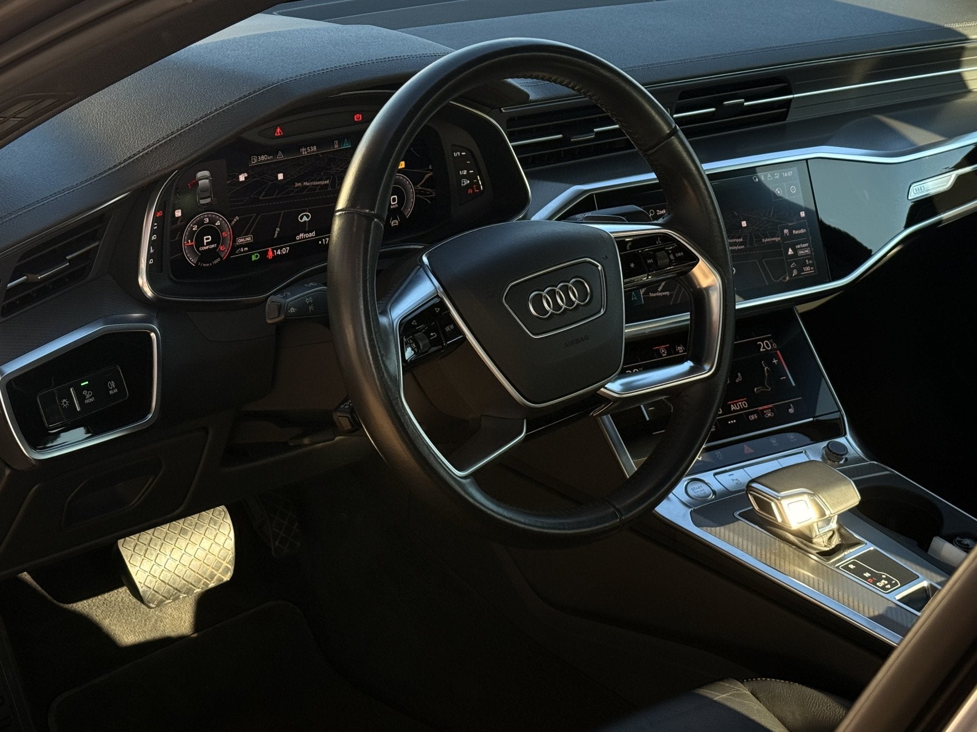 Audi A6 Limousine 40 TDI | Matrix | ACC | Stoelverwarming |, Auto's, Audi, Gebruikt, 4 cilinders, 2000 kg, 1645 kg