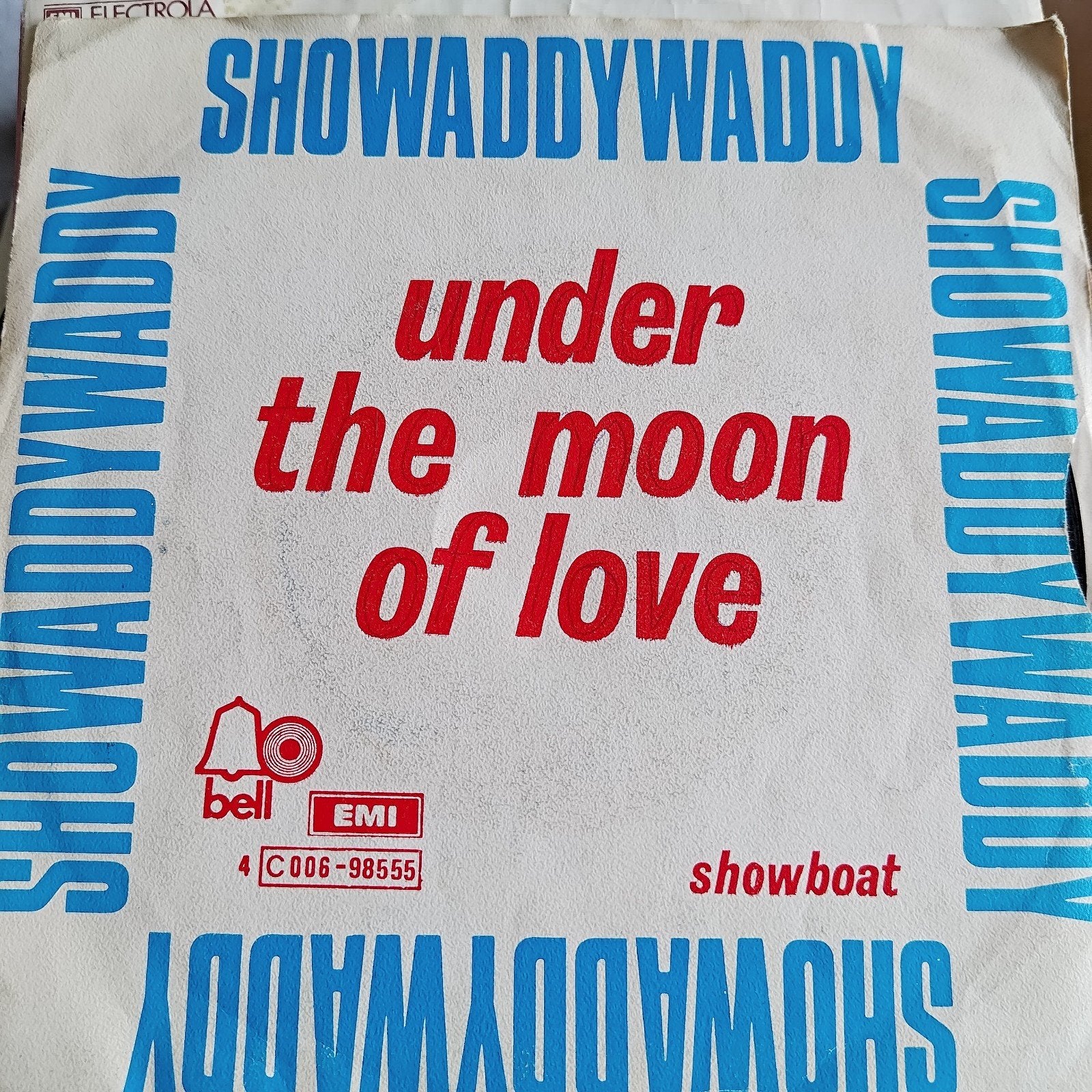 Showaddywaddy - Under the Moon of Love 7 inch single, Ophalen of Verzenden, 1970 - 1979, Gebruikt, 7 inch