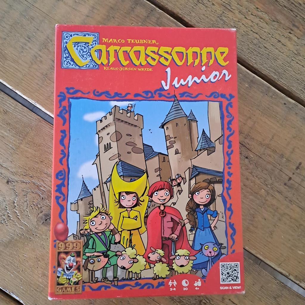Carcasonne junior, Ophalen of Verzenden, Zo goed als nieuw