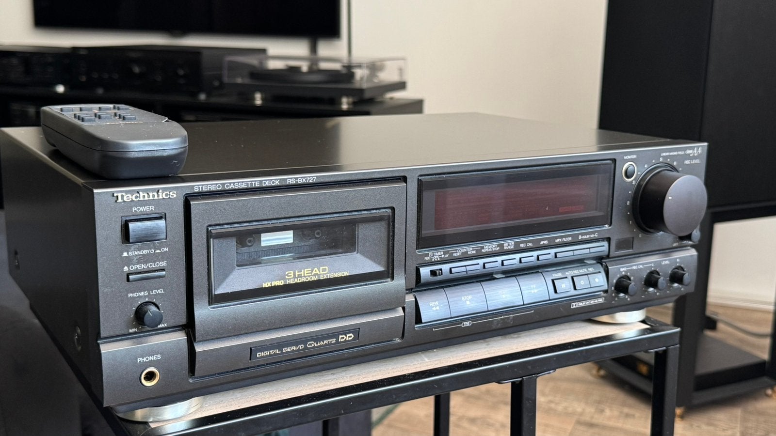 Technics RS-B727 incl remote, Ophalen of Verzenden, Overige merken