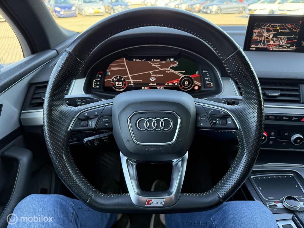 Audi Q7 3.0 TDI quattro S-Line GRIJS KENTEKEN | PANODAK |, Auto's, Bestelauto's, Gebruikt, Euro 6, 2069 kg, Automatische klimaatregeling