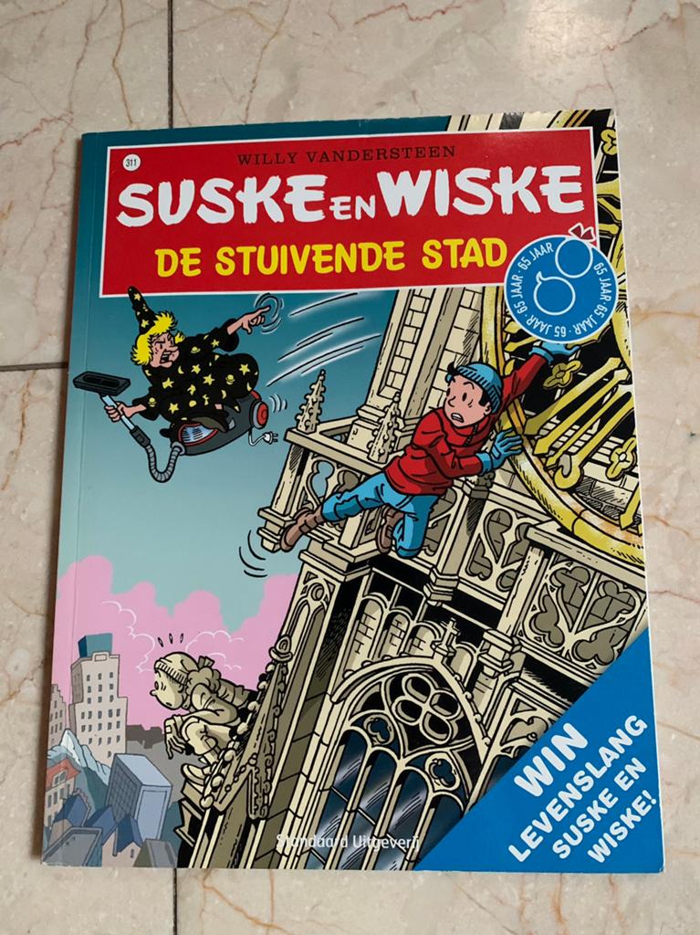 Suske en Wiske - De stuivende stad, Boeken, Stripboeken, Eén stripboek, Ophalen of Verzenden, Zo goed als nieuw
