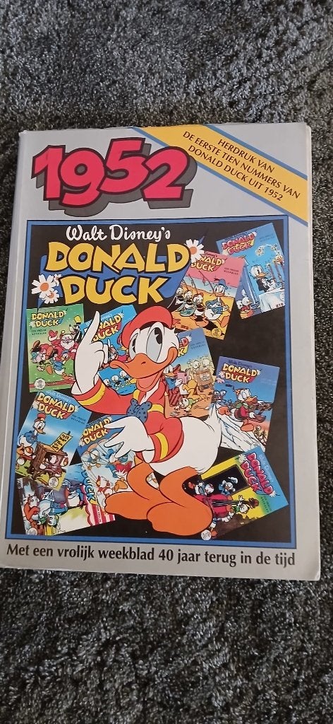 Donald Duck jaargang 1952 en 1953, Meerdere stripboeken, Ophalen of Verzenden, Gelezen, Donald Duck