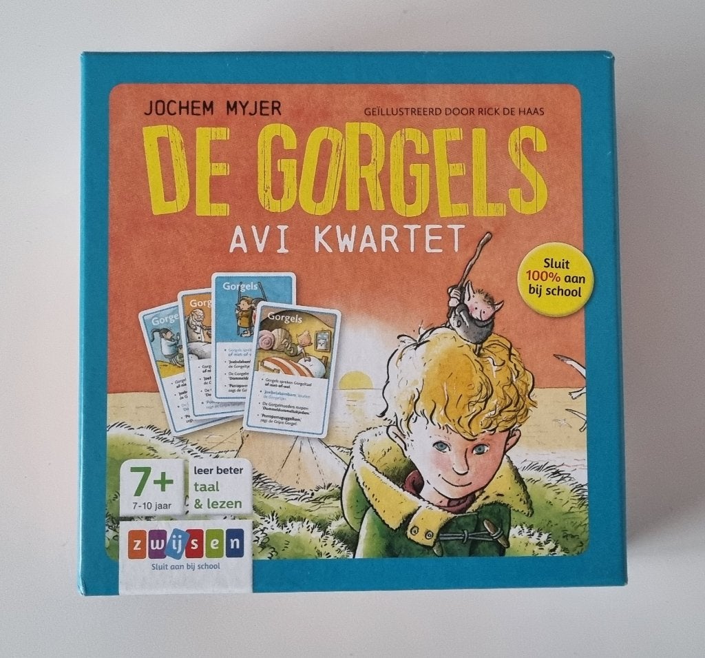 De gorgels avi kwartet, Vijf spelers of meer, Ophalen, Nieuw, Zwijssen