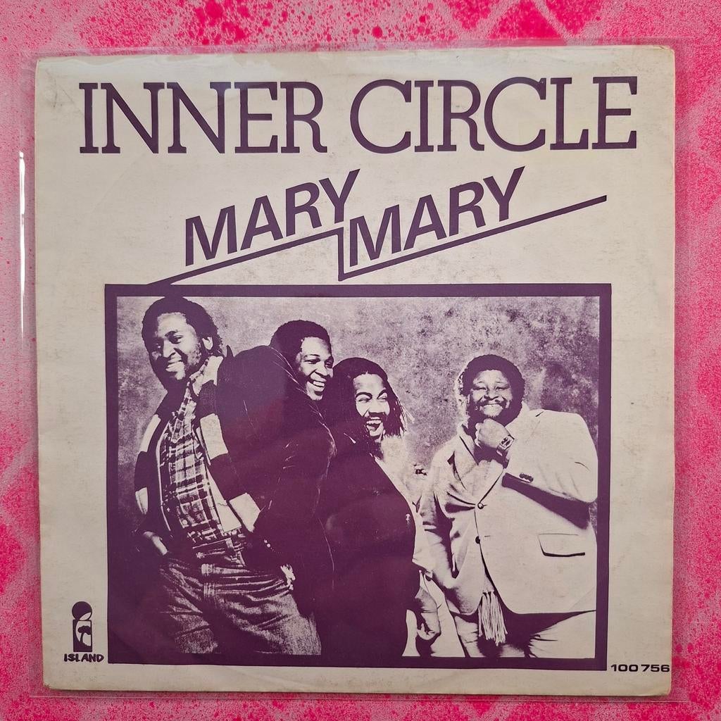 Inner Circle Mary Mary single.                        Star45, Inclusief binnenhoes, Ophalen of Verzenden, Gebruikt, Pop
