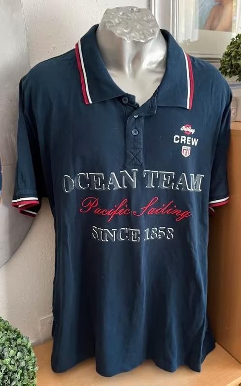 Livergy polo blauw maat 4XL[68/70], Ophalen of Verzenden, Nieuw, Overige maten, Blauw