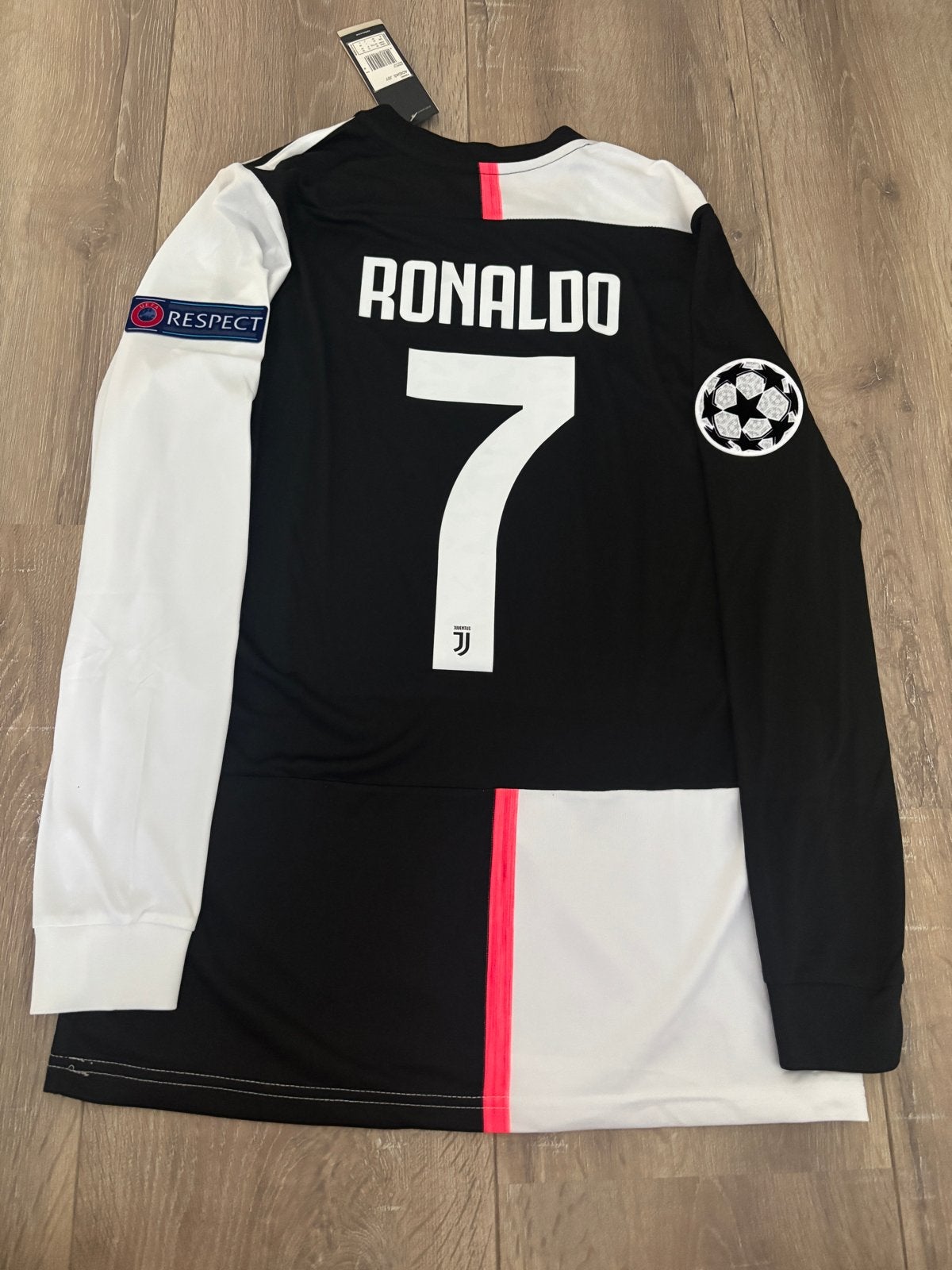 Ronaldo #7 Juventus Lange Mouw Maat M, Maat M, Ophalen of Verzenden, Nieuw, Shirt