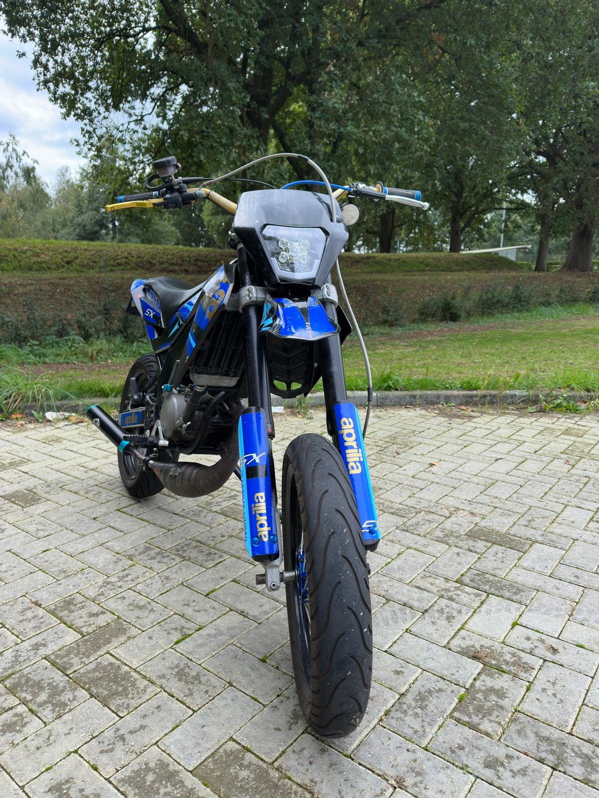 Aprilia SX50 2008, Ophalen, 6 versnellingen, Maximaal 45 km/u, 70 cc