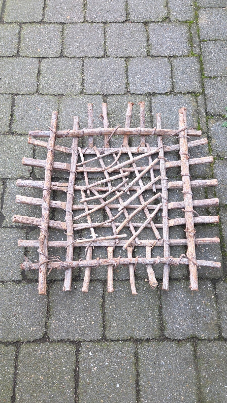 Decoratief houten rooster - Landelijke stijl, Ophalen, Gebruikt