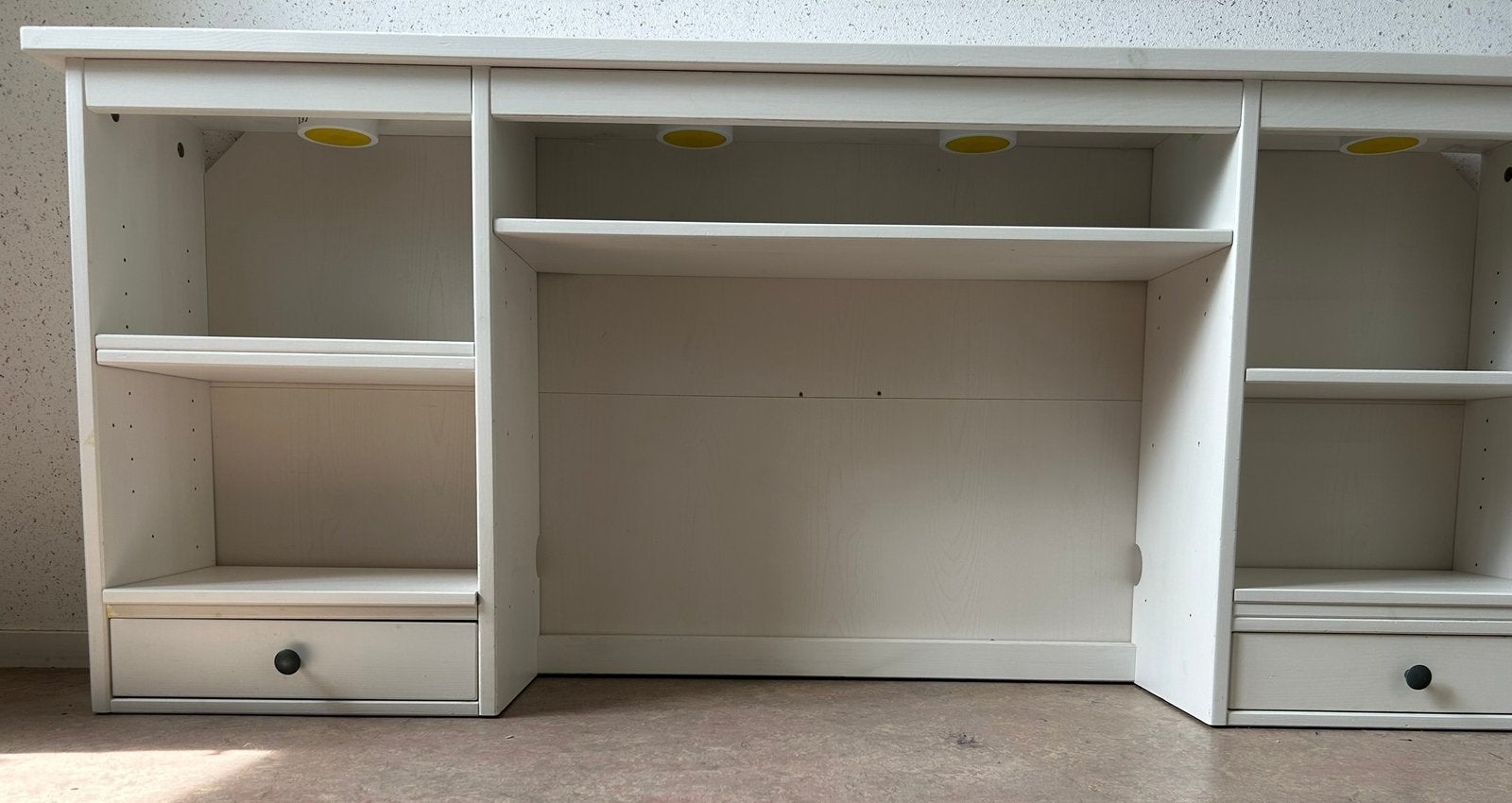 Ikea Hemnes bureau opbouw., Ophalen, Met plank(en), Gebruikt, 150 tot 200 cm