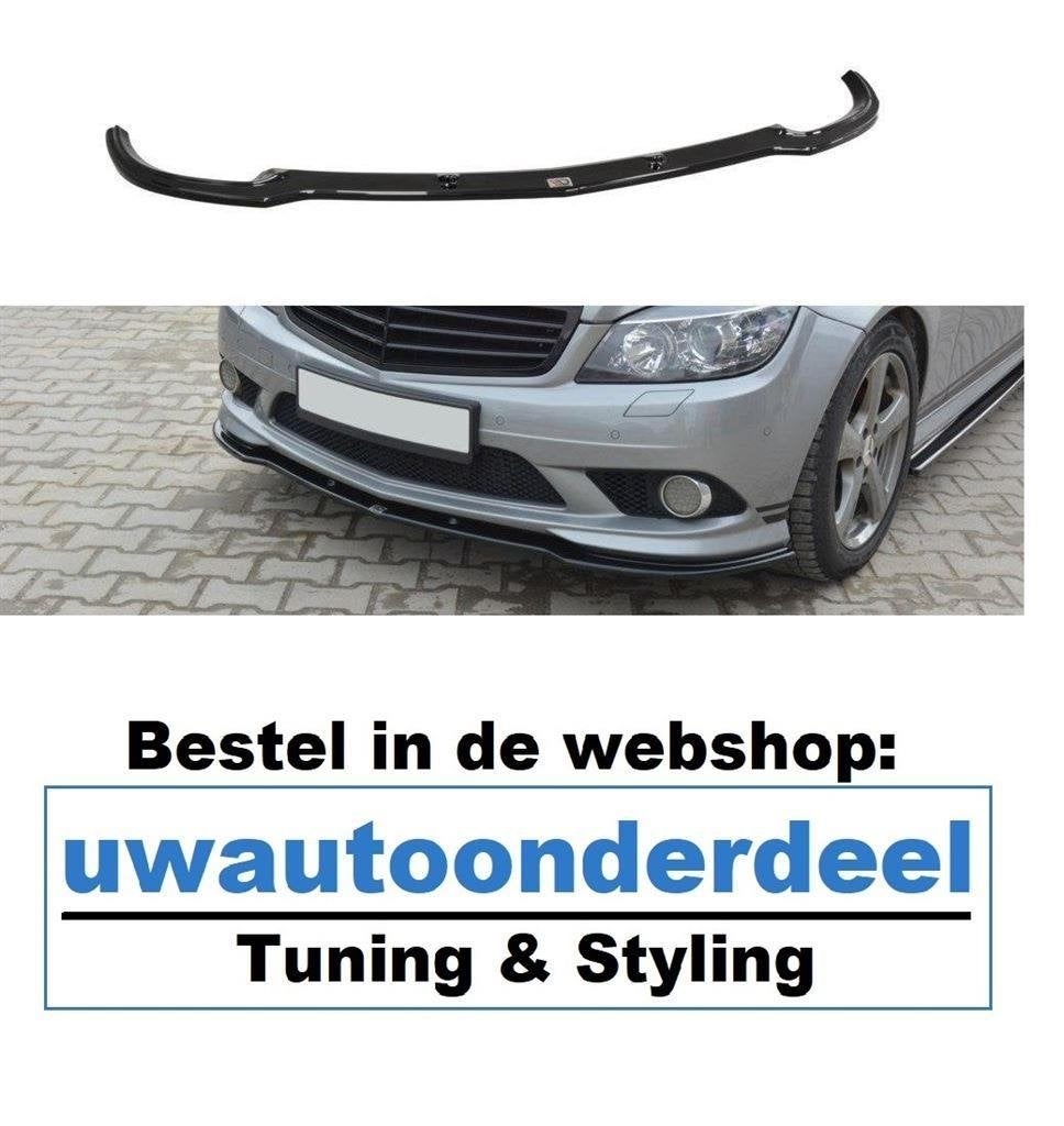 Maxton Design Mercedes W204 C klasse AMG Spoiler Lip Splitte, A.parts@hotmail.nl, Trasmolenlaan 12 3447 GZ Woerden, Verzenden