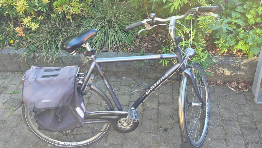 Gazelle Hybride Lite Bahia Track & Trail fiets, Fietsen en Brommers, Fietsen | Dames | Damesfietsen, Gebruikt, Velgrem, Versnellingen