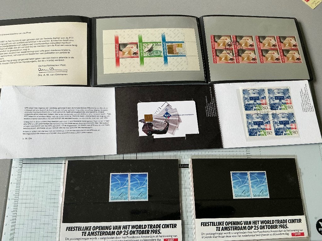 Jubileums zegels speciale uitgifte, Ophalen of Verzenden, Na 1940, Postfris
