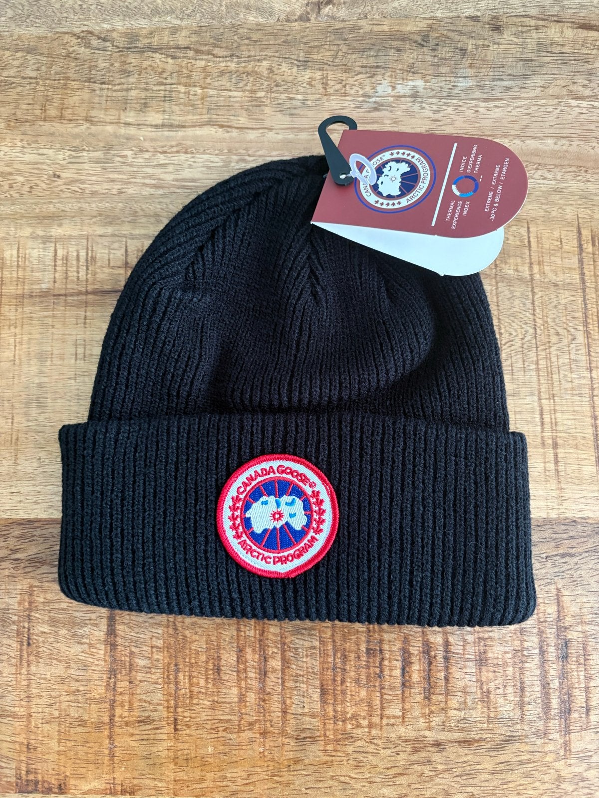 Nieuwe Zwarte Canada Goose Wintermuts, Ophalen of Verzenden, Nieuw, Overige maten, Muts