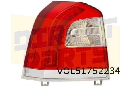 Volvo V70 / XC70 achterlicht Rechts buiten (LED) OES! 313959, -, Verzenden, -, Nieuw