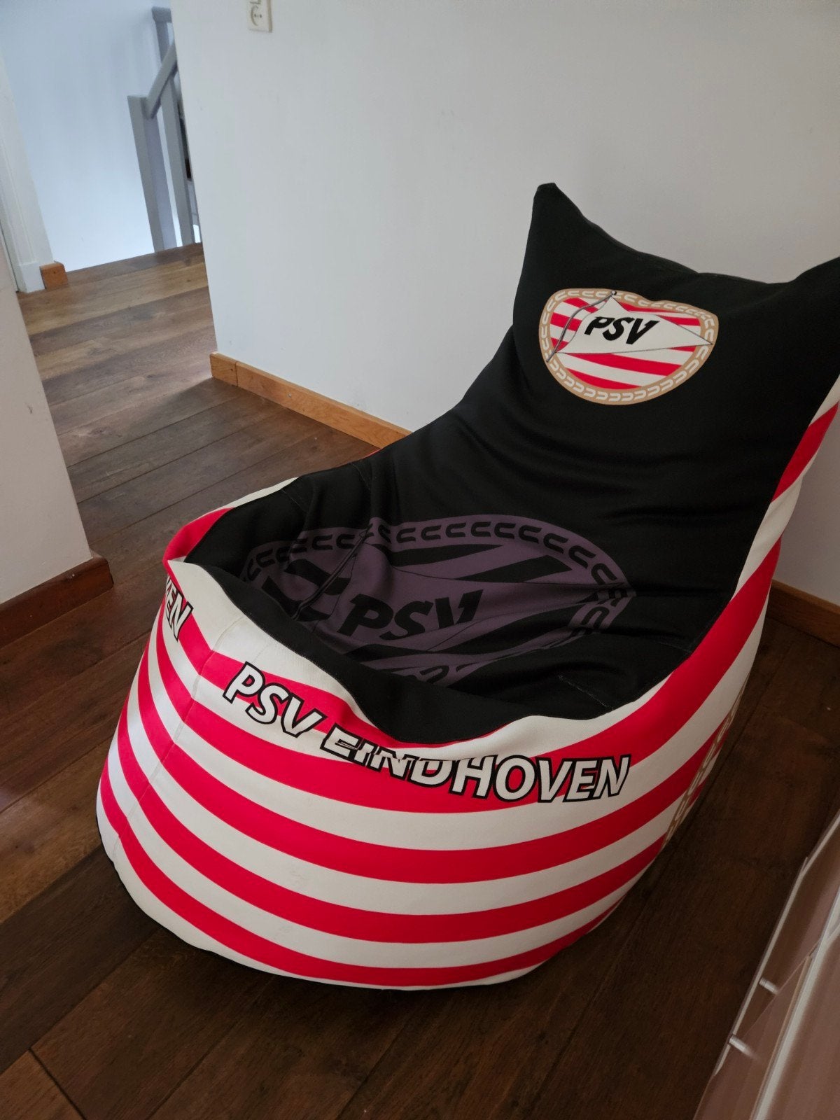 PSV Eindhoven zitzak - Zo goed als nieuw, Ophalen of Verzenden, Zo goed als nieuw, Rood, Zitzakstoel