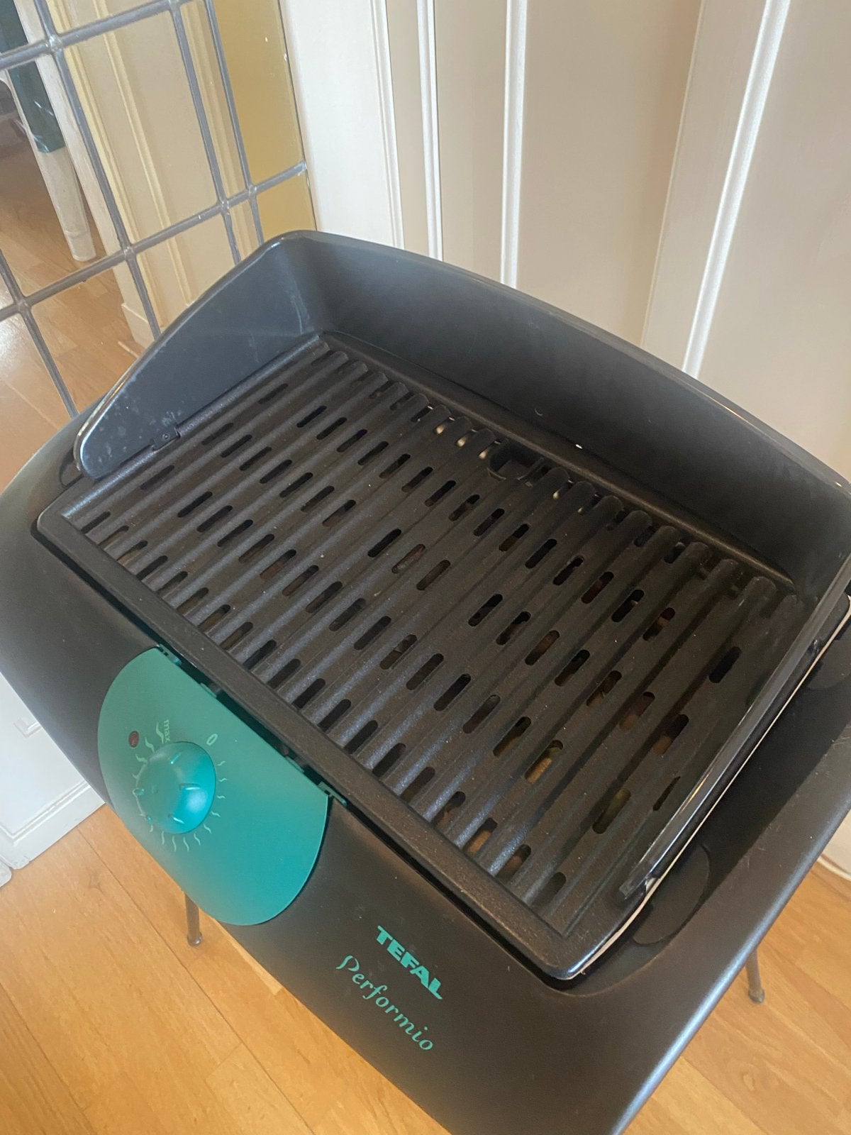 Tefal Performio elektrische barbecue met standaard, Ophalen, Gebruikt