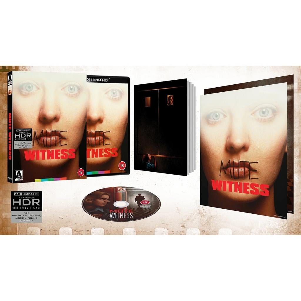 Mute Witness L.E. Arrow Video 4K UHD Blu-Ray UK (Sealed), Cd's en Dvd's, Blu-ray, Ophalen of Verzenden, Nieuw in verpakking, Actie