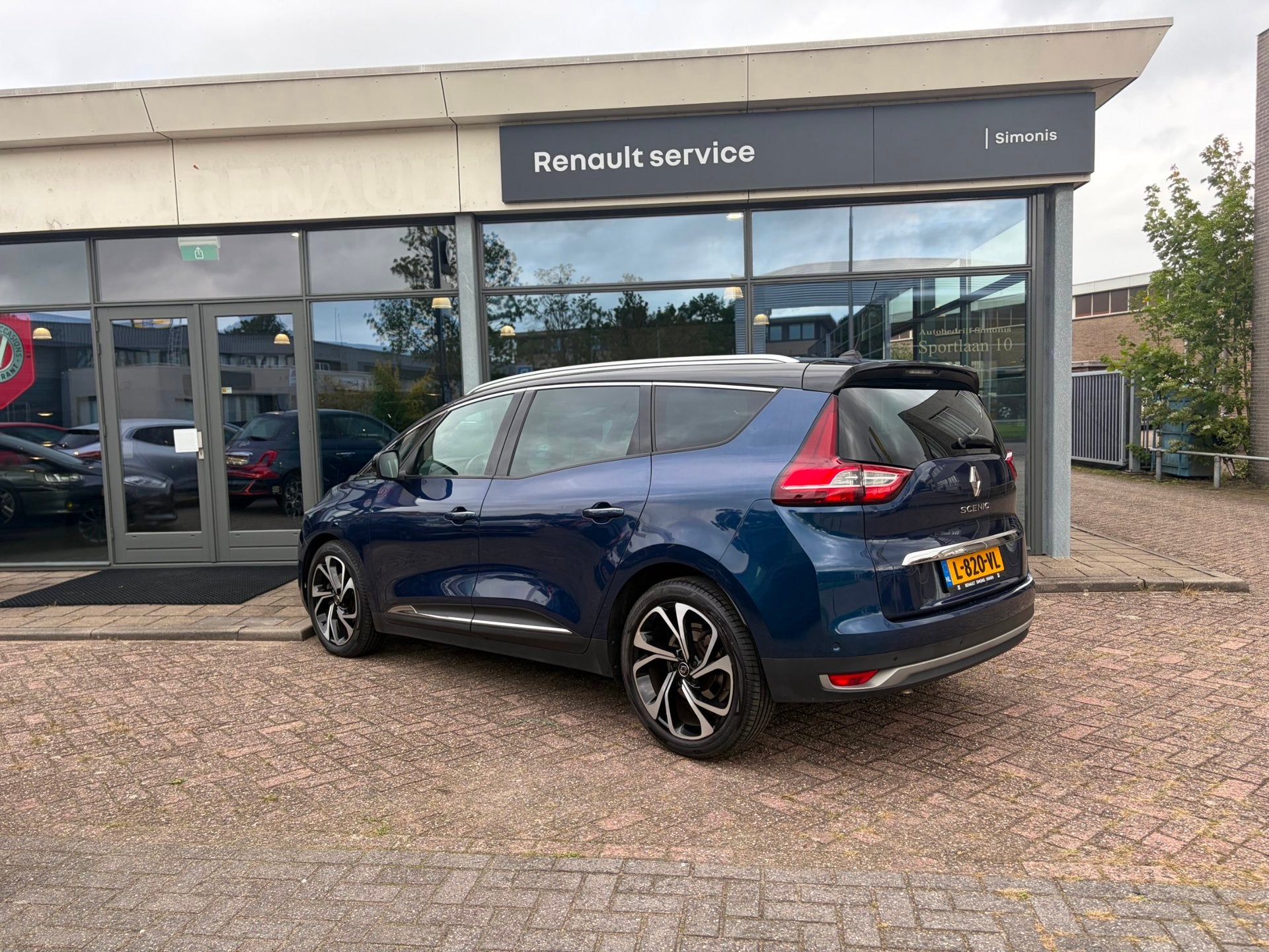 Renault Grand Scénic 1.3 TCe Black Edition 7p. | Pano | Sto, Auto's, Euro 6, 4 cilinders, Blauw, 7 stoelen