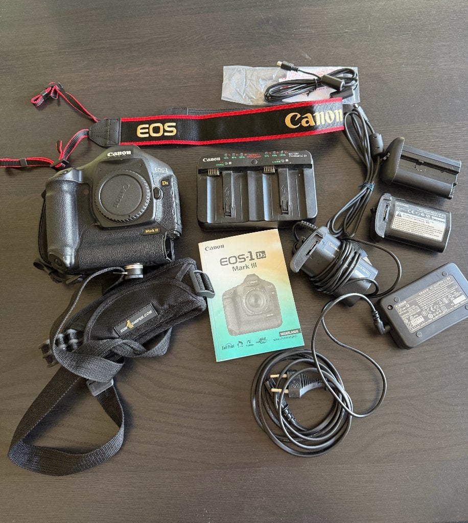 Canon EOS 1DS MARK III spiegelreflexcamera, Audio, Tv en Foto, Ophalen, Spiegelreflex, Canon, 21 megapixels