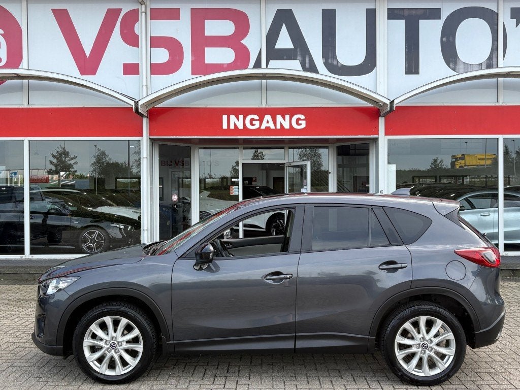 Mazda CX-5 2.0 SKY-ACTIV-G 160PK 4WD AUT. LEER TREKHAAK SCHU, Auto's, 1998 cc, Gebruikt, Huisgarantie, Met garantie (alle)